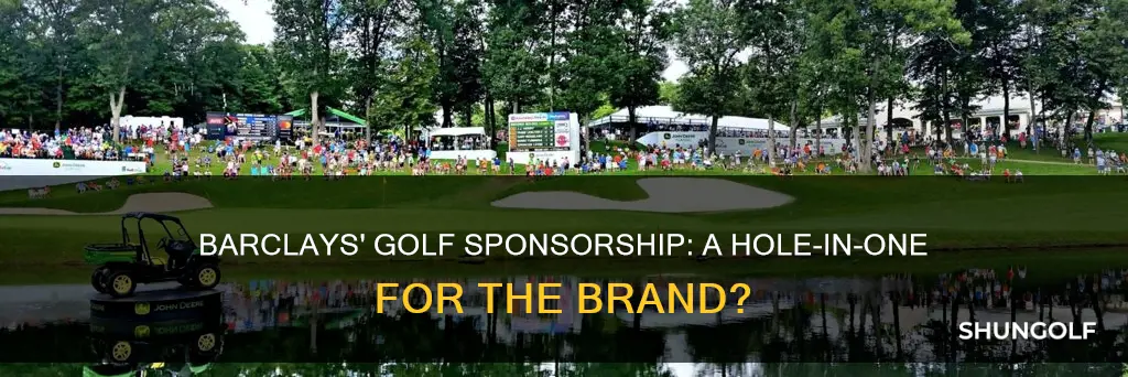 does barclays sponsor golf