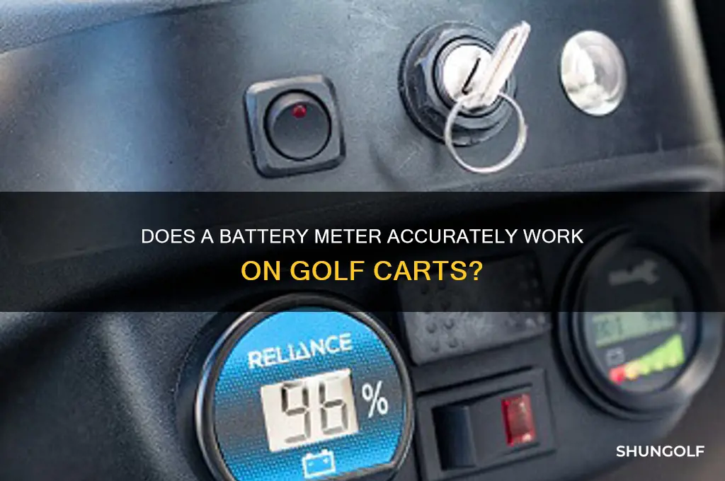 does barrery meter work on golf cart