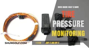 Does Basic Golf R Offer Tire Pressure Monitoring System?