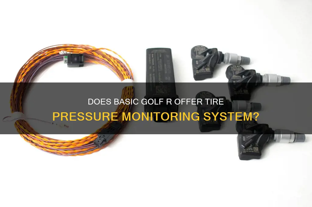 does basic golf s have tire pressure monitoring