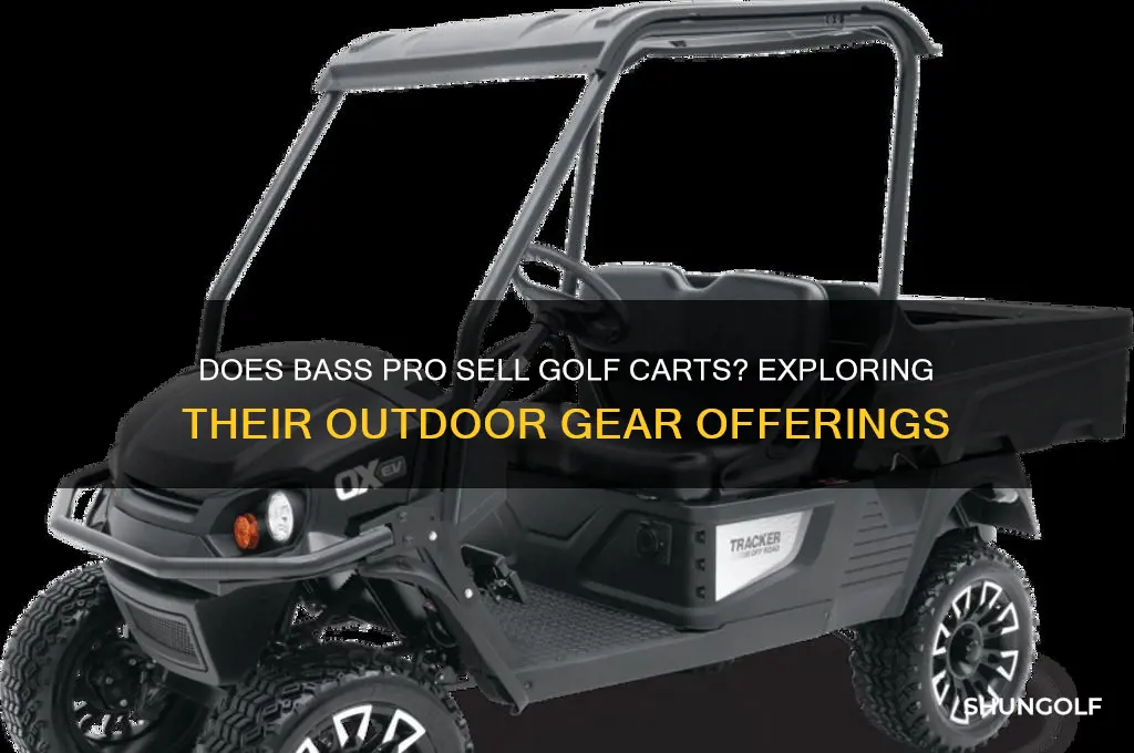 does bass pro sell golf carts