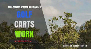 Can Battery Restore Solutions Revive Your Golf Cart's Power?