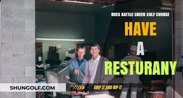 Battle Creek Golf Course Dining: Restaurant Availability Explained