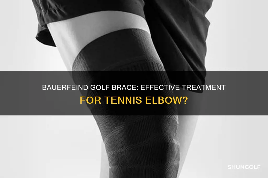 does bauerfeind golf brace treat tennis elbow