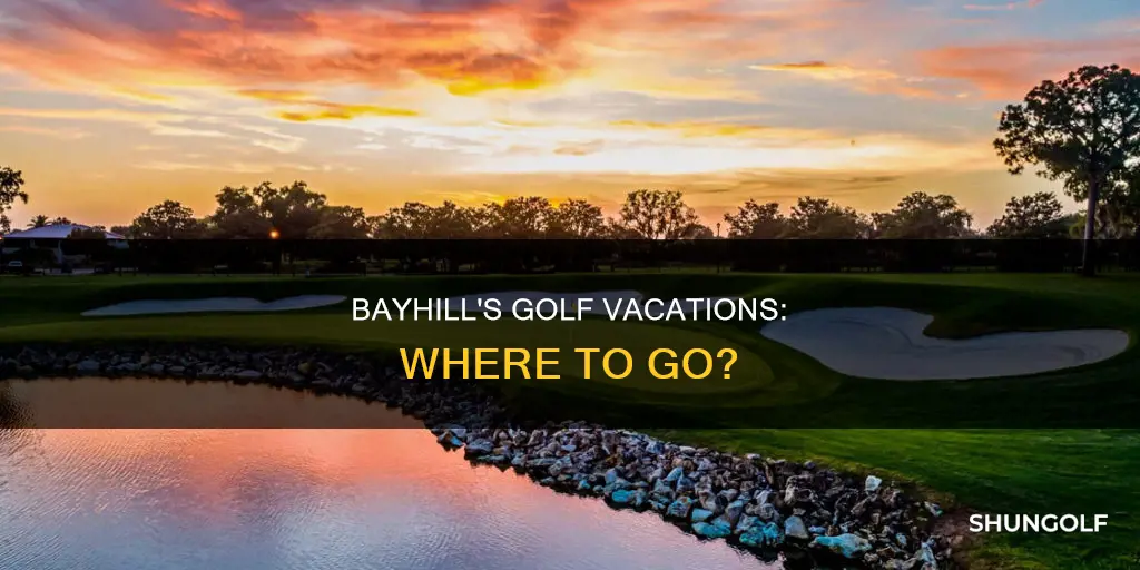 does bayhill do golf vacations