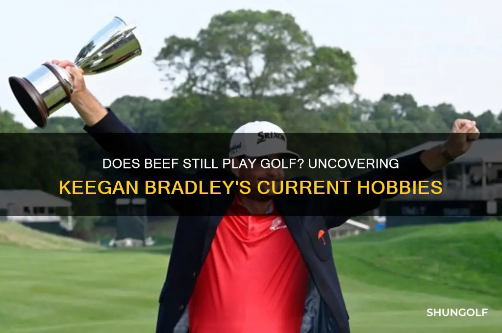 does beef still play golf