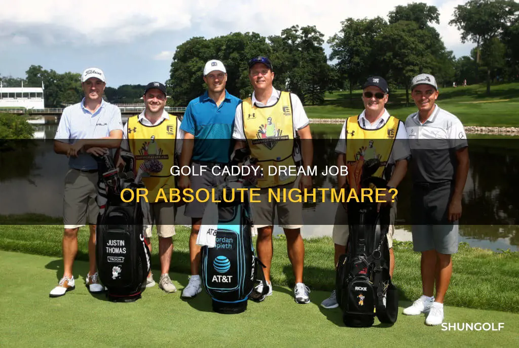 does being a golf caddy suck