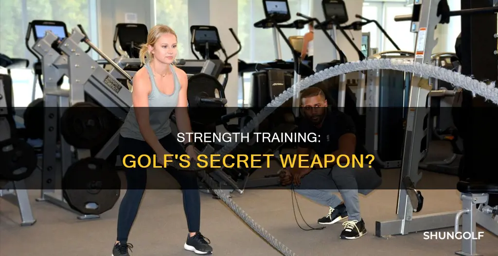 does being strong help in golf