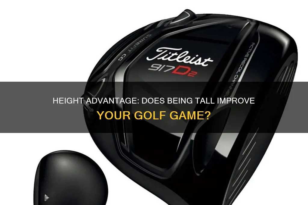 does being tall help you play golf