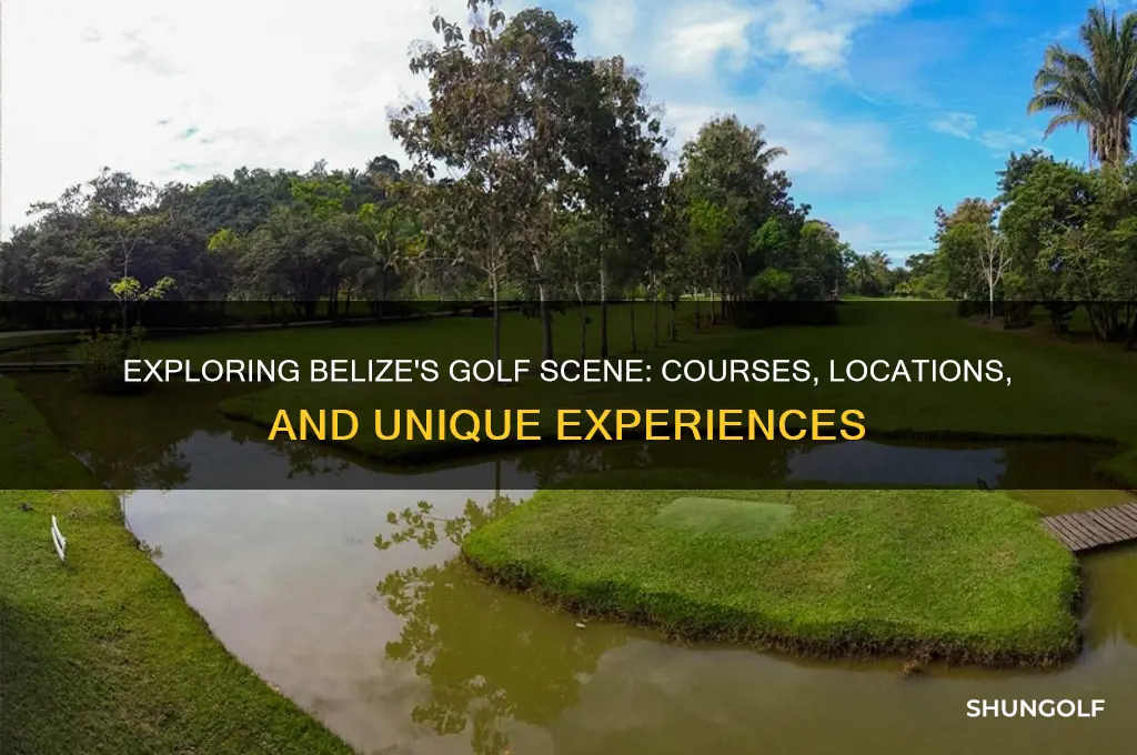 does belize have golf courses
