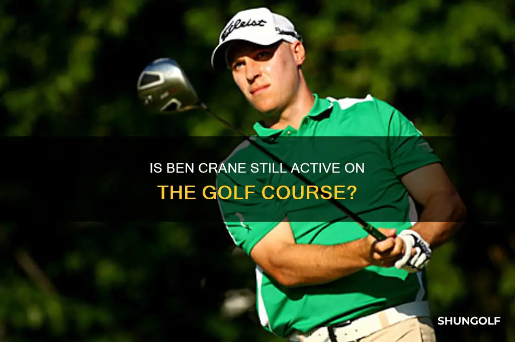 does ben crane still play golf