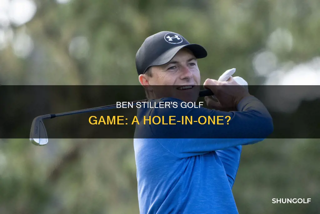 does ben stiller golf