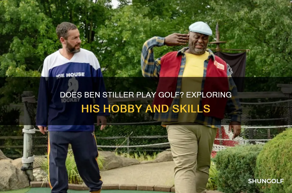 does ben stiller play golf