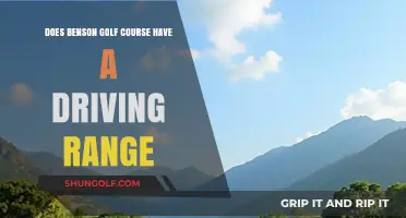 Does Benson Golf Course Offer a Driving Range? Find Out Here