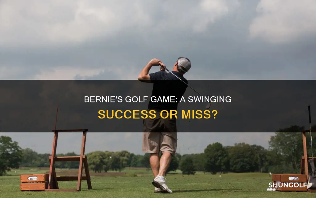 does bernie golf