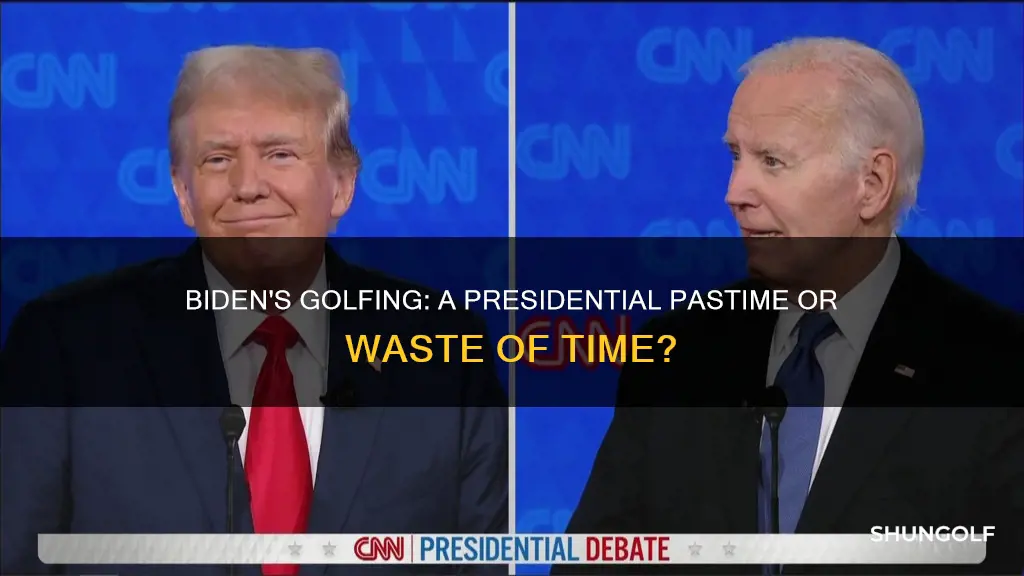 does biden golf