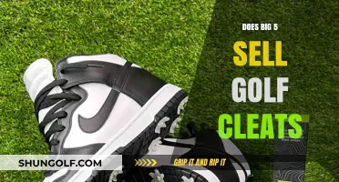 Big 5 Golf Cleats: What's in Store?