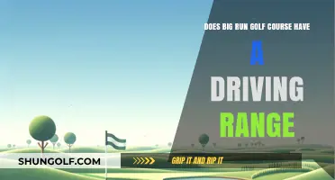 Big Run Golf Course: Driving Range Availability Explained