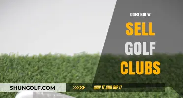 Does Big W Sell Golf Clubs? A Comprehensive Guide for Shoppers
