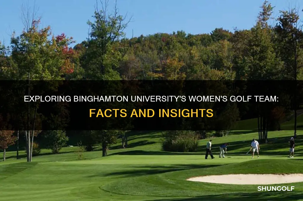 does binghamton have women