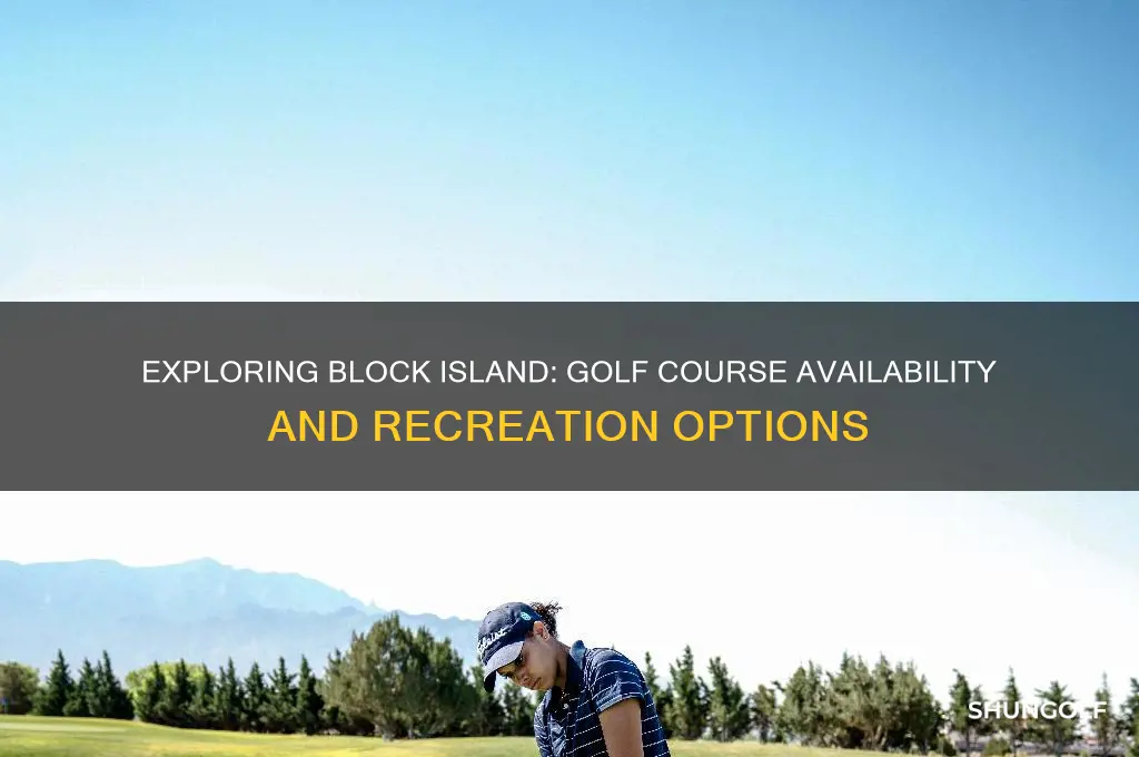 does block island have a golf course