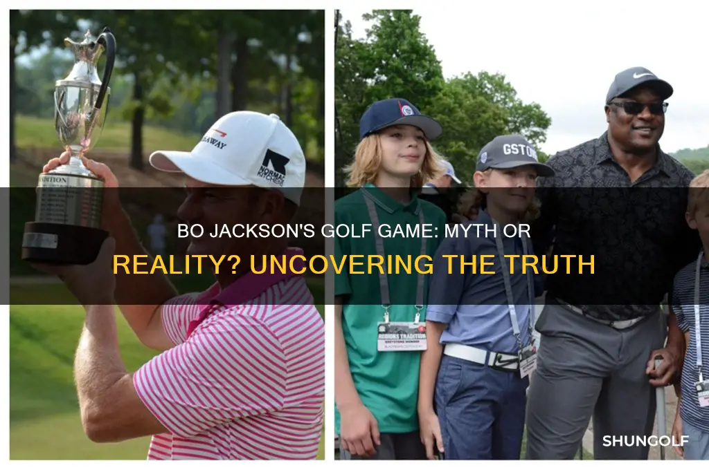 does bo jackson play golf