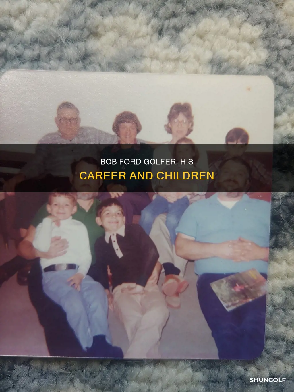 does bob ford golfer have children