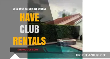 Boca Raton Golf Course: Club Rentals Availability and Options