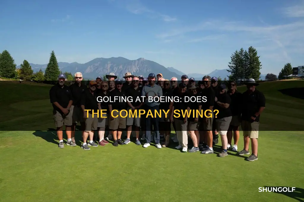 does boeing have a golf team