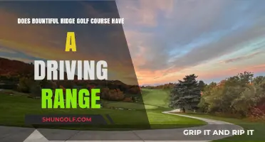 Bountiful Ridge Golf Course: Driving Range Availability Explained