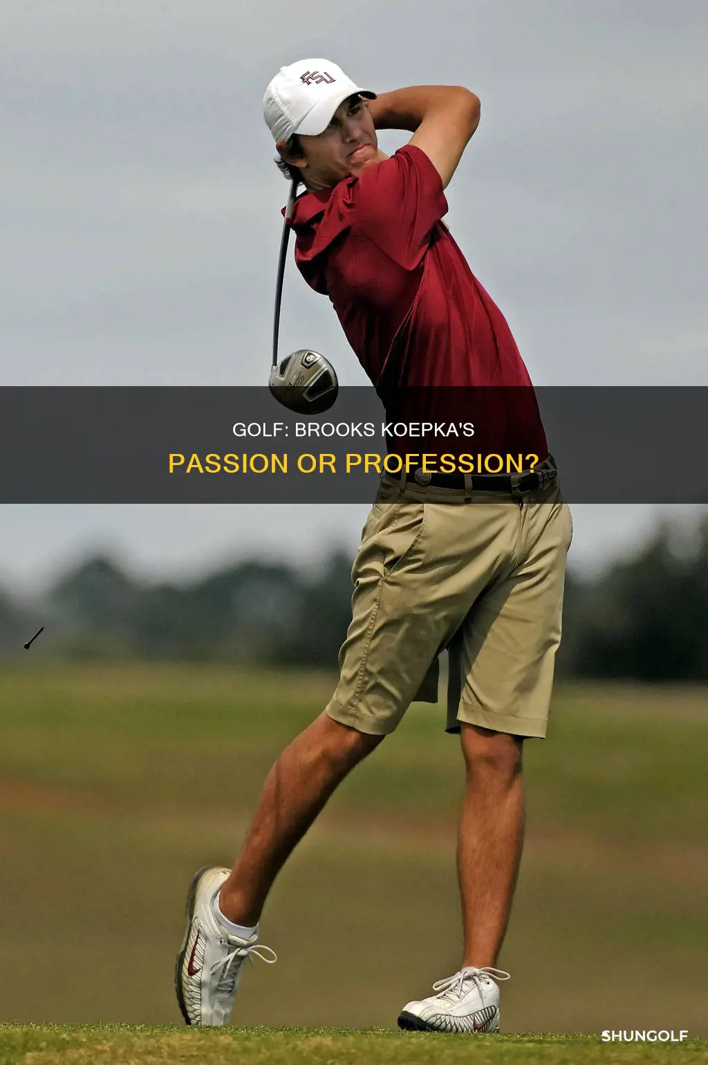 does brooks koepka like golf