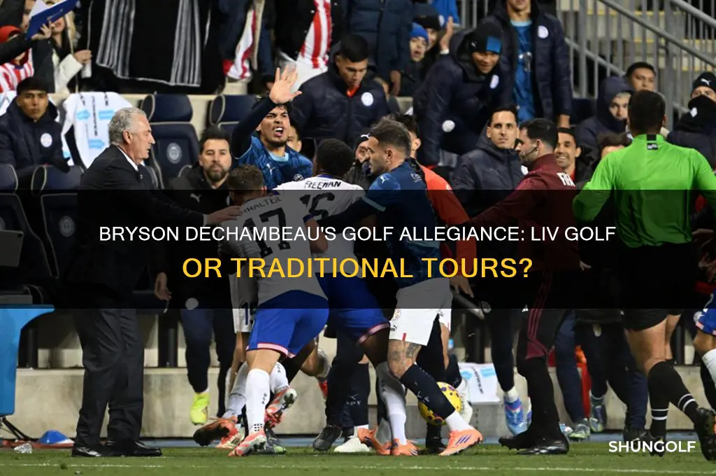 does bryson dechambeau play for liv golf