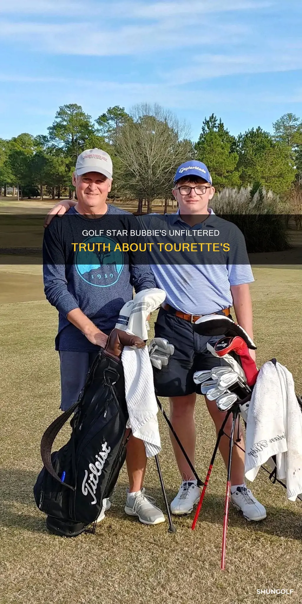 does bubbie golf have tourettes