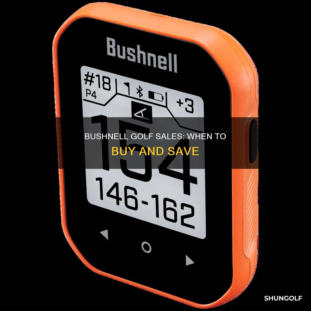 does bushnell golf go on sale