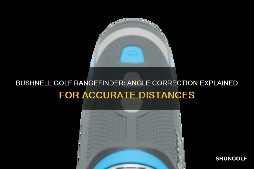 does bushnell golf range finder correct for angle