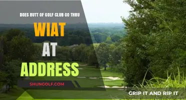 Does Your Golf Club Butt Go Through the Wind at Address?