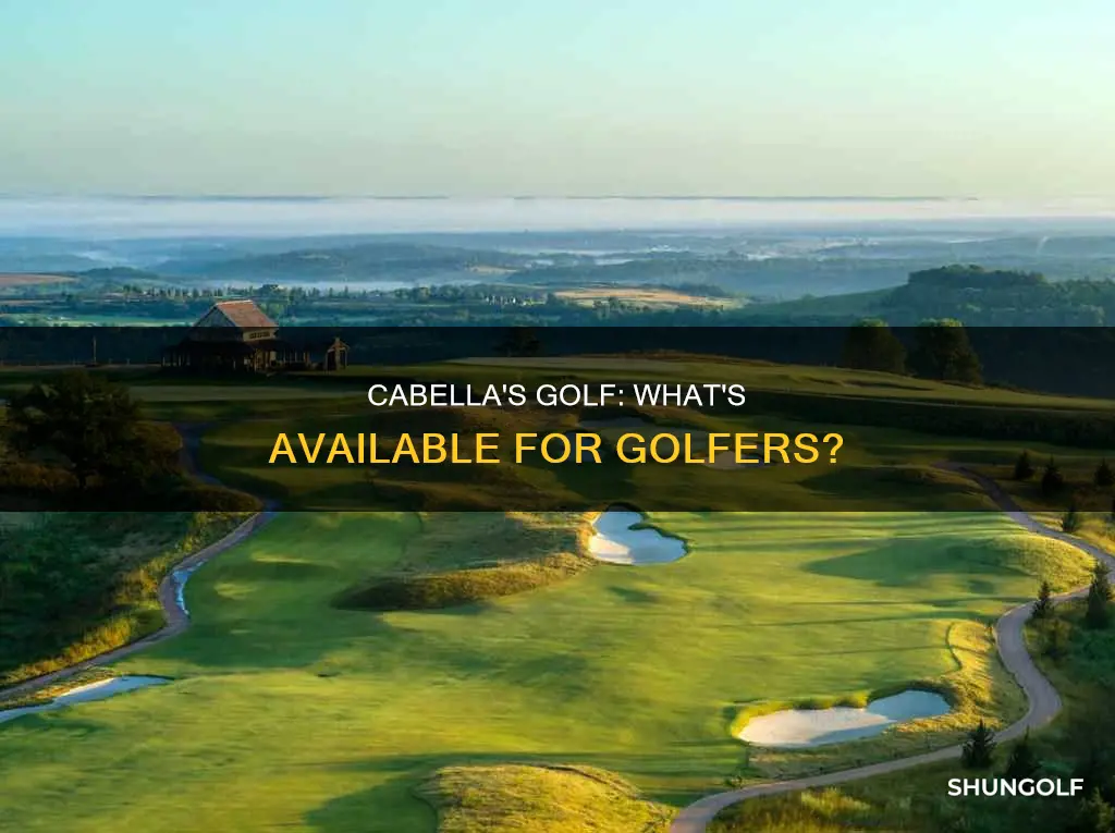 does cabellas sell golf