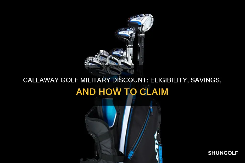 does callaway golf have a military discount