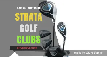 Does Callaway Manufacture Strata Golf Clubs? Unveiling the Brand Connection