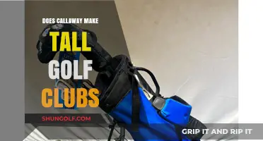 Does Callaway Offer Tall Golf Clubs? A Comprehensive Guide