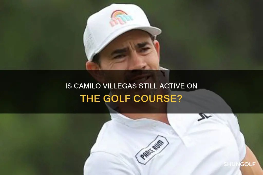 does camilo villegas still play golf