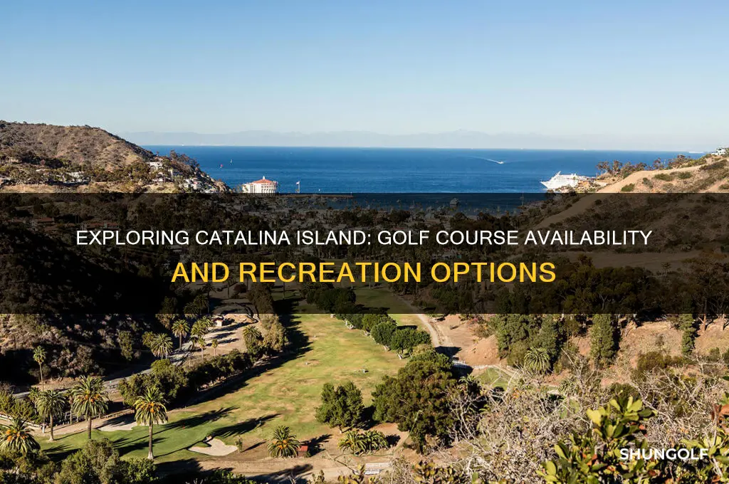does catalina island have a golf course