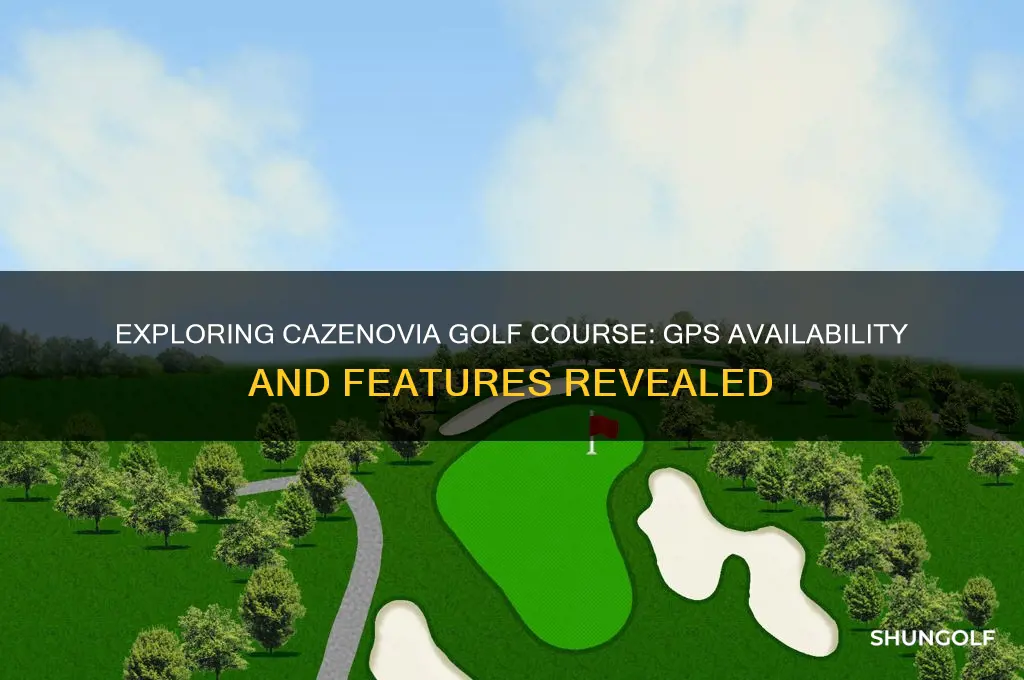 does cazenovia golf course have gps