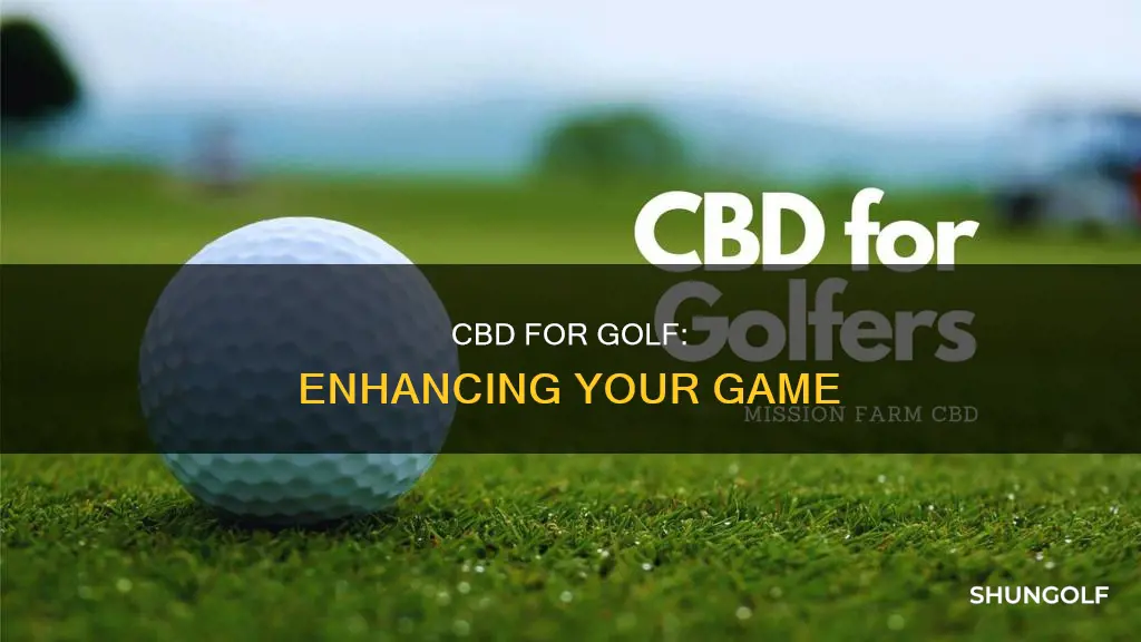 does cbd help with golf