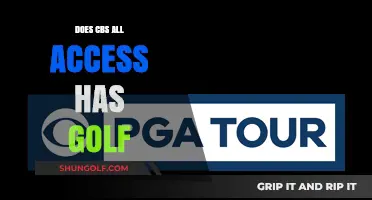 Golf on CBS All Access: What's Included?
