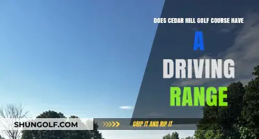 Cedar Hill Golf Course: Driving Range Availability and Features Explored