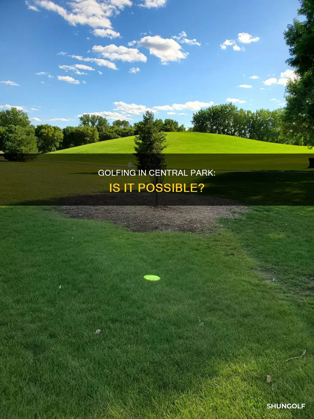 does central park have golf
