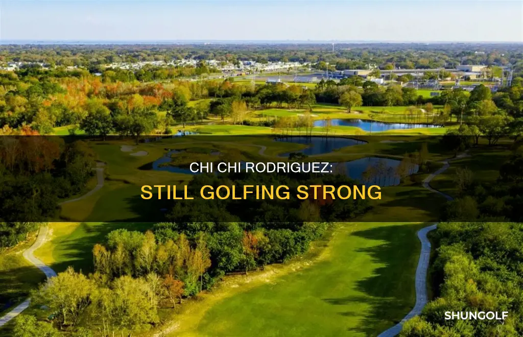 does chi chi rodriguez still golf