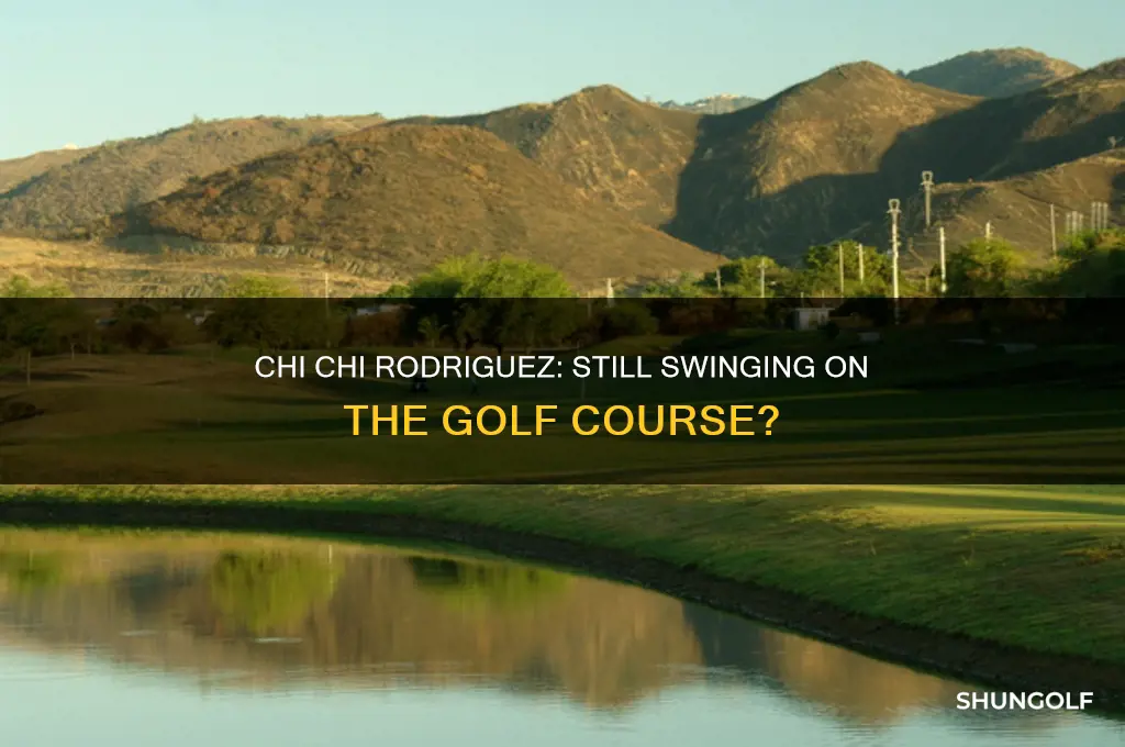 does chi chi rodriguez still play golf