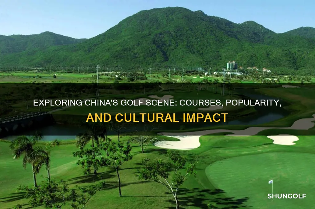does china have golf courses